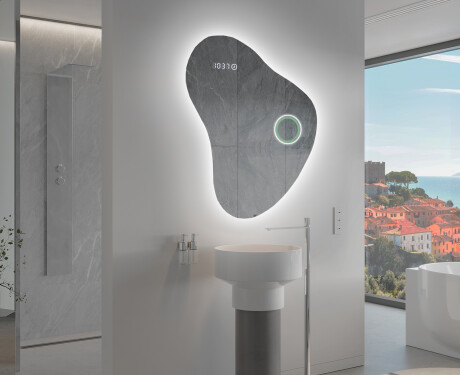 Espejo de baño LED de forma irregular V221 #10