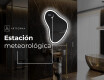 Espejo de baño LED de forma irregular V222 #7