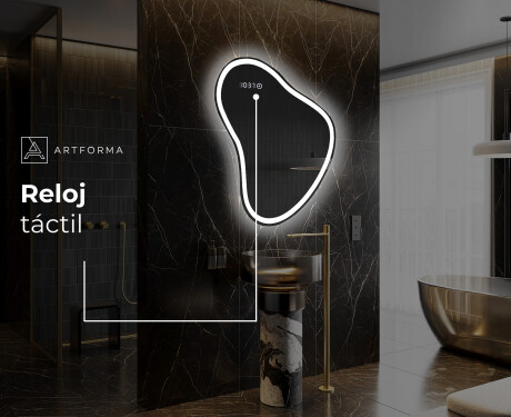 Espejo de baño LED de forma irregular V222 #8