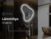 Espejo de baño LED de forma irregular V222 #9