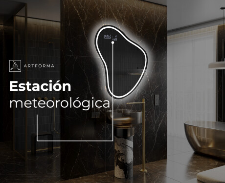 Espejo de baño LED de forma irregular V223 #7