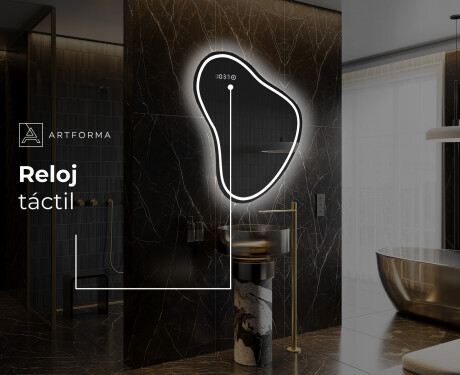 Espejo de baño LED de forma irregular V223 #8