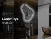 Espejo de baño LED de forma irregular V223 #9