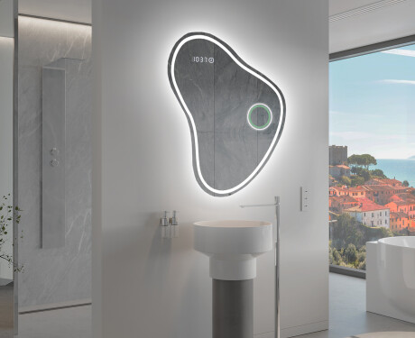 Espejo de baño LED de forma irregular V223 #10