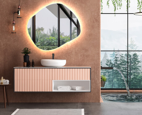 Espejos decorativos de pared con LED L158 #1
