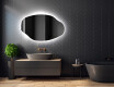 Espejo de baño LED de forma irregular O221 #2