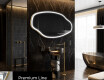 Espejo de baño LED de forma irregular O222 #4