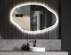 Espejos decorativos de pared con LED O222 #6
