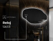 Espejo de baño LED de forma irregular O223 #7