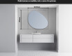 Espejo de baño LED de forma irregular H221 #4