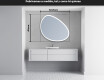 Espejo de baño LED de forma irregular H222 #5
