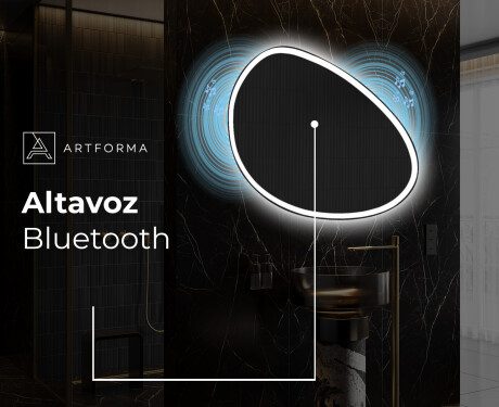 Espejo de baño LED de forma irregular H222 #7