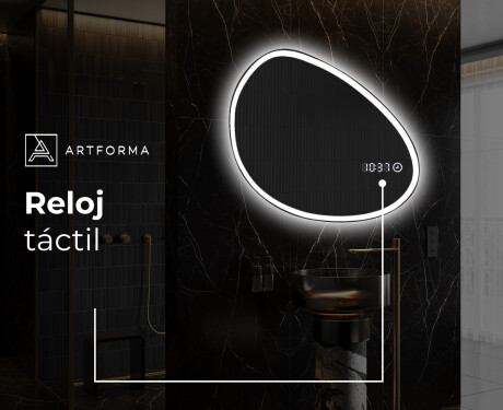 Espejo de baño LED de forma irregular H222 #8