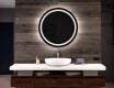 Espejo luz LED redondo baño L33