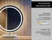 Espejo luz LED redondo baño L33 #4