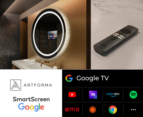 Espejo luz LED redondo baño L33 #8