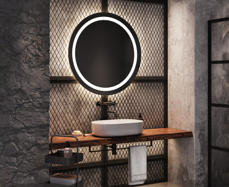 Espejo luz LED redondo baño L33 #9
