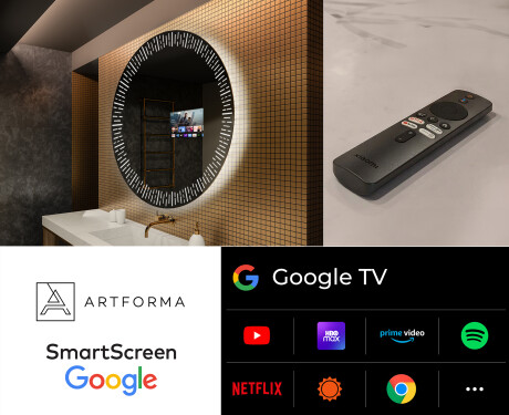 Espejo luz LED redondo baño L35 #7