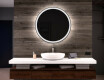 Espejo redondo baño con luz LED L76