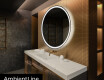 Espejo redondo baño con luz LED L76 #2