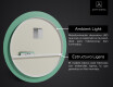 Espejo redondo baño con luz LED L76 #3