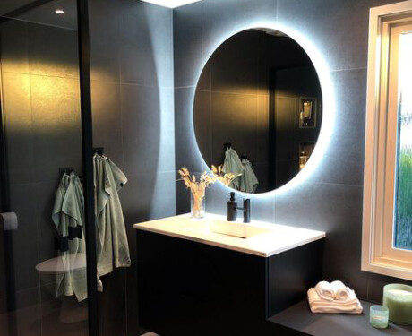 Espejo pared redondo con LED L82