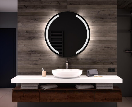 Espejo luz LED redondo baño L97