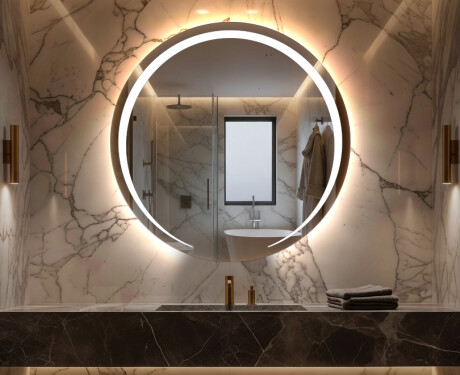 Espejo pared redondo con LED L98