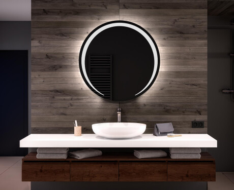 Espejo pared redondo con LED L98