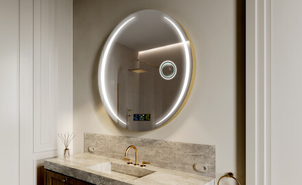 Espejo pared redondo con LED L99
