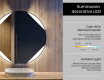 Espejo luz LED redondo baño L114 #4