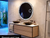 Espejo redondo baño con luz LED L115 #4