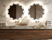Espejo redondo baño con luz LED L117