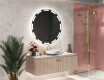 Espejo redondo baño con luz LED L117 #10