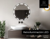 Espejo redondo baño con luz LED L117 #5