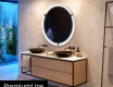 Espejo redondo baño con luz LED L119 #4