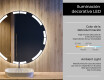 Espejo redondo baño con luz LED L120 #4