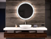 Espejo luz LED redondo baño L122