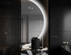 Espejo LED Media Luna Moderno - Iluminación de Estilo para Baño A221 #9