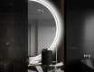 Espejo LED Media Luna Moderno - Iluminación de Estilo para Baño A222 #9