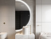 Espejo LED Media Luna Moderno - Iluminación de Estilo para Baño A223 #9