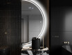Espejo LED Media Luna Moderno - Iluminación de Estilo para Baño A223 #9