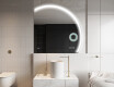 Espejo LED Media Luna Moderno - Iluminación de Estilo para Baño Q222 #10