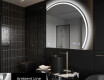 Espejo LED Media Luna Moderno - Iluminación de Estilo para Baño Q223 #3
