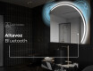 Espejo LED Media Luna Moderno - Iluminación de Estilo para Baño Q223 #7
