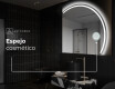 Espejo LED Media Luna Moderno - Iluminación de Estilo para Baño Q223 #5