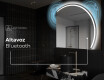 Espejo LED Media Luna Moderno - Iluminación de Estilo para Baño Q223 #6