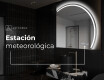 Espejo LED Media Luna Moderno - Iluminación de Estilo para Baño Q223 #7