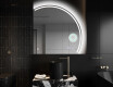 Espejo LED Media Luna Moderno - Iluminación de Estilo para Baño Q223 #10