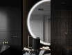 Espejo LED Media Luna Moderno - Iluminación de Estilo para Baño D223 #9